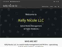 Tablet Screenshot of kellynicolellc.com